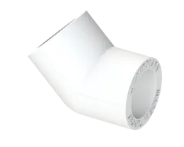 Угольник PP 45° ВВ Dу 20 - белый, SPL-EmirPlast
