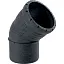 Отвод Geberit Silent-Pro: 45°, d=110мм