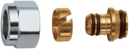 Концовка для пластиковых PEX труб (накидная гайка 3/4"EU) 16х2,2