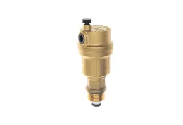 Воздухоотводчик с обратным клапаном DN 10 PN 10, Т=110 °С, наружная резьба, корпус-латунь, Ридан