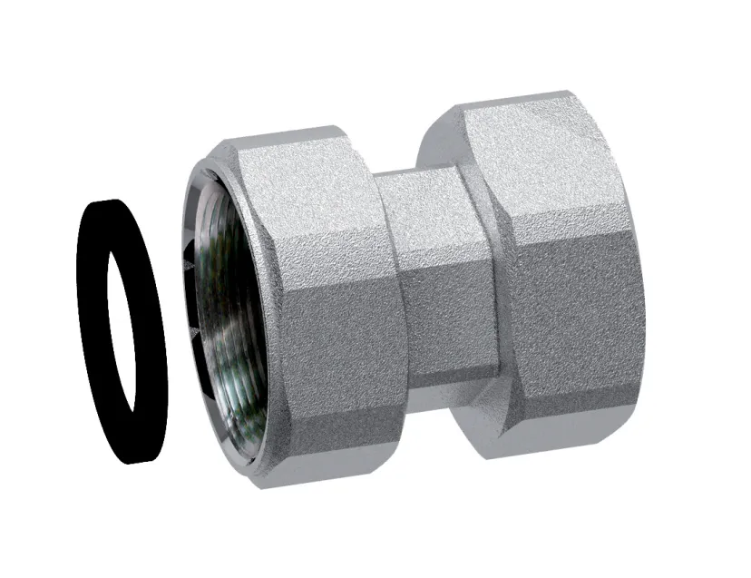 Переходник с накид. гайкой 1”(ВР) – 3/4(ВР), с EPDM