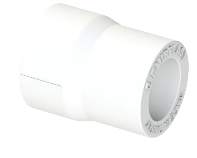 Переходная муфта PP ВН Dу 25X20 - белый, SPL-EmirPlast