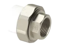 Американка PP ВР Dу 20X3/4'' - белый, никелированный, SPL-EmirPlast