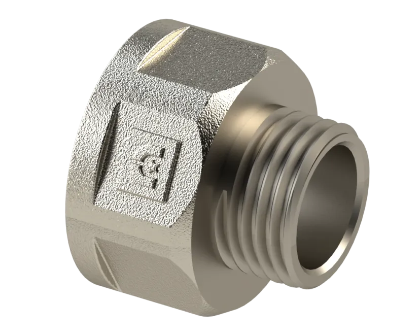 Переходник ВР/НР 1''X3/4'' - Никелированный