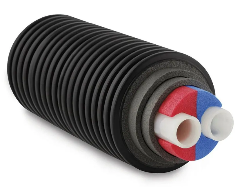 USYSTEMS труба Varia Twin PE-Xa 2x40x3,7/140 PN6 бухта 200м '1Ф