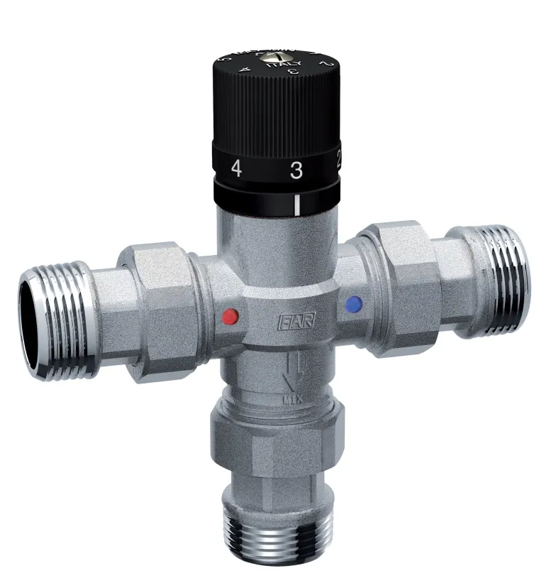 Термостатический смеситель TERMO-FAR, американка 3/4"