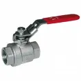 Кран шаровой BS1143 DN 15 PN 25, внутренняя разьба, полнопроходной, ручка-рычаг, корпус-никелированная латунь, шар-латунь, уплотнение PTFE, Tecofi