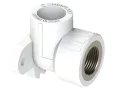 Водорозетка PP ВР Dу 25X1/2'' - белый, никелированный, SPL-EmirPlast