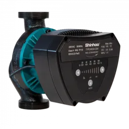 Регулируемый высокоэффективный циркуляционный насос MEGA 40-6F, 1x230 В, 50 Гц, 6 - 90 Вт, вход/выход DN40 PN10, L=220 мм, корпус-чугун с катафорезным покрытием, колесо-композит, Shinhoo