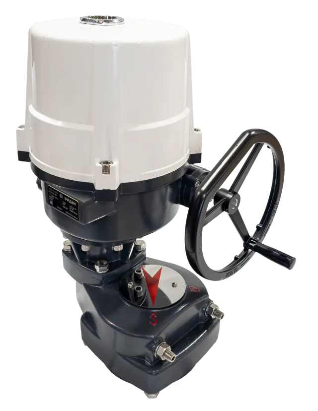 Электропривод AMB-H-500 220В без блока управления; IP67; для ШК RJIP DN350 станд.прох. или DN300 полн.прох, Ридан