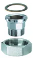 Переходник для циркуляционного насоса с гайкой 1 1/2" ВР, НР 1"