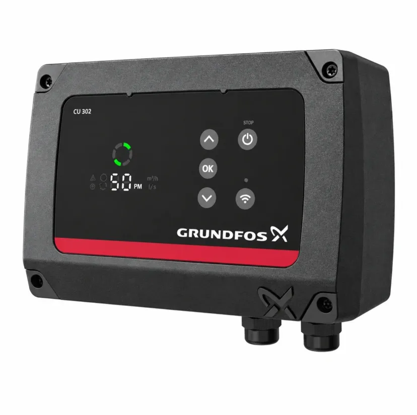 Блок управления CU 301(CU302), 1x100-240 В, 50/60 Гц, для контроля и поддержания постоянного давления насосами SQE, Grundfos