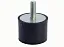 Виброгасящая опора, M8, ∅ 30 мм (Anti-vibration buffer with bolts), Grundfos