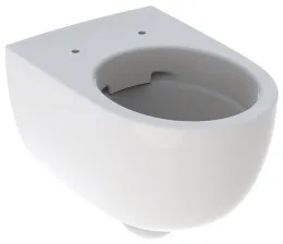 Подвесной унитаз вертикальный смыв Geberit Renova Comfort, увеличенной высоты, закрытая форма, Rimfree: T=53см, Белый