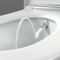 Подвесной унитаз-биде AquaClean Sela: Керамический унитаз: белый / KeraTect, Декоративная панель: белый, Geberit