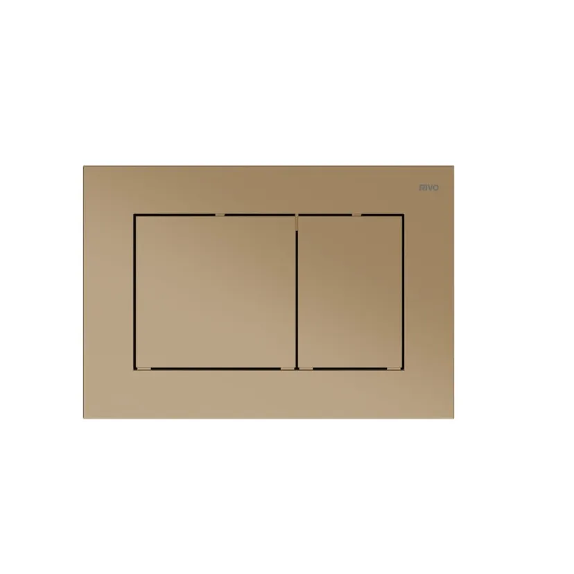 Панель смыва RIVO Touch line Латунь матовая (matte BRASS)