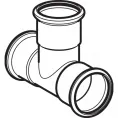 Тройник равнопроходной Mapress из нержавеющей стали: d=15мм, Geberit