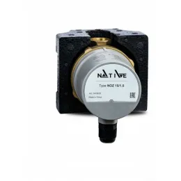 Циркуляционный насос с мокрым ротором NOZ 20/4 EM, 1x230 В, 50 Гц, 65 Вт, трубное соед резьб: G 1 PN10, Native