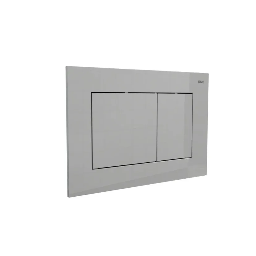 Панель смыва RIVO Touch line Белый глянцевый (glossy WHITE)