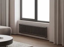 Радиатор трубчатый RIFAR TUBOG Ventil 3037 DV1 Титан 14 секц. нижн.