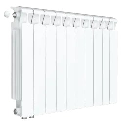 Радиатор биметаллический Rifar Monolit Ventil  500/10, правое подключение, 50 мм (без H-образного уз