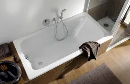 Geberit прямоугольная ванна TAWA, с тонким краем,: L=180см, B=80см
