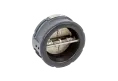 Обратный затвор двустворчатый ЗОД DN 250 PN 16, Т = - 20-120°С, межфланцевый, корпус-чугун, пластина-нержавеющая сталь, Ридан