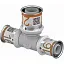 UPONOR S-PRESS PLUS ТРОЙНИК РЕДУКЦИОННЫЙ КОМПОЗИЦИОННЫЙ PPSU 20-16-20 '10Ф
