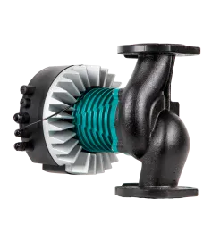 Регулируемый высокоэффективный циркуляционный насос MEGA S 65-12F, 1x230 В, 50 Гц, 35 - 750 Вт, вход/выход DN65 PN10, L=342 мм, корпус-чугун с катафорезным покрытием, колесо-композит, Shinhoo