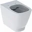 Напольный унитаз Smyle Square, приставной, закрытая форма, Rimfree: T=54см, Белый, Geberit