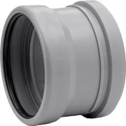 UPONOR СОЕДИНИТЕЛЬНЫЙ ПАТРУБОК Д.110/100ММ СЕРЫЙ (ПП/ЧУГУН) '15C