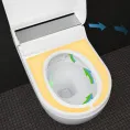Подвесной унитаз-биде AquaClean Tuma Comfort: Керамический унитаз: белый / KeraTect, Декоративная панель: стекло черное, Geberit