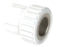 Комбинированная муфта PP ВР Dу 25X1/2'' - белый, никелированный, SPL-EmirPlast