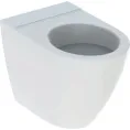 Напольный унитаз Geberit iCon, приставной, закрытая форма: T=56см, Белый / Глянцевый