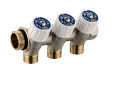 Usystems коллектор SH 1" с вентилями НР/ВР 3x1/2"НР, ц/ц 38мм '5И