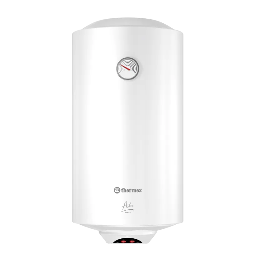 Водонагреватель THERMEX Akvo 50 V Slim, мощность: 2 кВт, поверхность бака: нержавейка, 50 л, THERMEX