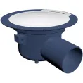 UPONOR DRAIN ТРАП С ГОРИЗОНТАЛЬНЫМ ВЫПУСКОМ НИЗКИЙ Д.75/150ММ '1И
