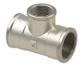 Тройник переходной 1''X1/2''X1'' - Никелированный
