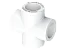 Крестовина PP Dу 20 - белый, SPL-EmirPlast 