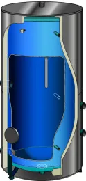 Накопительная емкость эмалированная Atlantic Corhydro 3000L