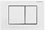 Клавиша для инсталляции CHARUS Minimalista FP.310.12.01, белый матовый