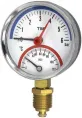 Термоманометр радиальный 63мм на 6 бар "(0℃ - 120℃)