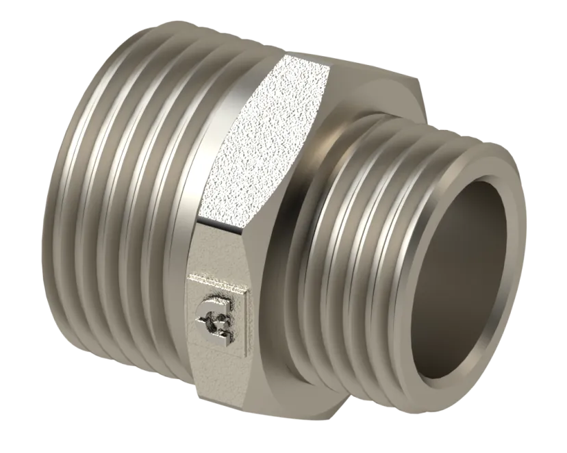 Ниппель переходной НР/НР 1''X3/4'' - Никелированный