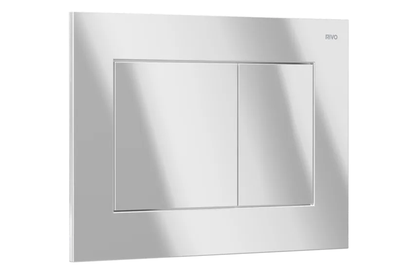 Панель смыва RIVO Touch line Белый глянцевый (glossy WHITE)