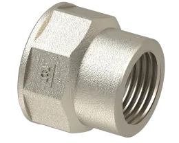 Муфта переходная под ключ ВР/ВР  1/2''X3/8'' - Никелированный
