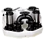 Канализационная насосная установка PROLIFT PD.37.3.450, 3×380 В, 50 Гц, 3,7 кВт, выход DN80, кабель-10 м, корпус-чугун, колесо-нержавеющая сталь, VANDJORD