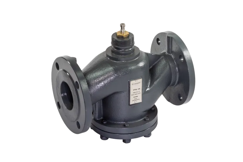 Клапан регулирующий VFM-2R, DN400 PN16, Kvs=2200 м³/ч, Tmax=150 °С, Ридан