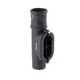 Ревизия Geberit Silent-Pro 90°, с овальным окном технического обслуживания: d=160мм